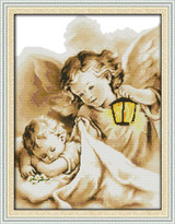 Joy sunday Lovely angel cross stitch pattern kits handcraft make embroidery with chart
