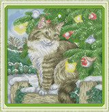 Joy Sunday Christmas series Canvas DMC Counted Chinese Cross Stitch Kits printed Cross-stitch set Embroidery Needlework