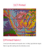 Joy Sunday Counted cross stitch kits Angel convoy(1)DMC14CT11CTcottonfabric restaurant hotel homedeco painting factory wholesale