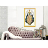 Joy Sunday Angel embroidery flowers HandMade diy cotton painting picture of craft Cross Stitch Kits