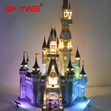 JOY MAGS Led Light Kit (Only Light Set) For Cinderella Princess Castle City Block Compatible with Lego 71040 16008