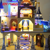 JOY MAGS Led Light Kit (Only Light Set) For Cinderella Princess Castle City Block Compatible with Lego 71040 16008