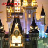 JOY MAGS Led Light Kit (Only Light Set) For Cinderella Princess Castle City Block Compatible with Lego 71040 16008