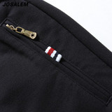 JOSALEM Men Straight Casual Pants 2017 Autumn Winter New Elastic Waist Long Trousers Sweatpants High Quality Male Brand Clothing