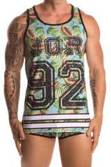Jor Printed Papaya Tank Top