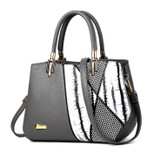 JOOZ Fashion Serpentine Woman Shoulder bags Famous Brand Design Women Luxury Leather Handbags Mujer Bolsas patchwork Hobos totes