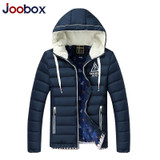 JOOBOX Brand 2017 Winter Jacket Men Hooded Down Parkas Jacket Men Fashion Mens Parkas Thicken Warm jaqueta masculina inverno