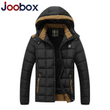 JOOBOX Brand 2017 New Mens Winter Jackets and Coats Thicken Warm jacket Hooded Cotton-Padded Male Fashion Clothing Hommer Parkas