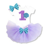 New Baby Girl Clothing Summer Sequin Bow Tutu Newborn Dress (Tops+Headband+Dress) 3pcs Clothes Bebe First Birthday Elsa Costumes