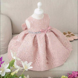 New Baby Girl Birthday Dress Ball Gown Christening Dresses 1 Year Girl Baby Birthday Dress Baby Girl Dress 6BY032