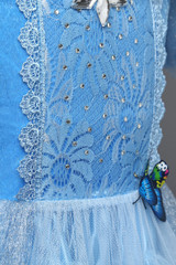 New Baby Girl Anna Elsa Dress High-Grade Sequined Princess Cinderella Fancy kids clothes For Party Costume Snow Queen Cosplay