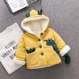 New Baby girl and boy coat Cartoon Deer Fleece Winter Autumn 6M-2 old size Clothes 7BT026
