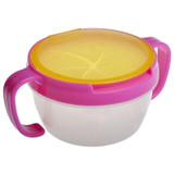 NEW Baby Feeding Double Handle Biscuits Snack Bowl Spill Proof Cup Bowls Accesories