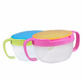 NEW Baby Feeding Double Handle Biscuits Snack Bowl Spill Proof Cup Bowls Accesories