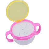 NEW Baby Feeding Double Handle Biscuits Snack Bowl Spill Proof Cup Bowls Accesories