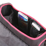 New Baby Diaper Bag Stroller Stuff Organizer Bag for Pram Cart Baby Carriage Waterproof PVC Cute Cartoon Baby Cart Hanging Bag