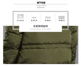 New baby Boys Winter Coat 6 to 13 Years Hooded Children Patchwork Down Baby Boy Winter Jacket Boys Kids Warm Outerwear Parks