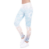 New Aztec Print Gothic Stretchy Leggings Women Adventure Time Workout Jeggings Female Fitness Leggings Casual Floral Tayt Pants