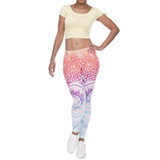 New Aztec Print Gothic Stretchy Leggings Women Adventure Time Workout Jeggings Female Fitness Leggings Casual Floral Tayt Pants