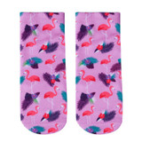 New 3D Print Casual Polyester Socks Flamingo Women Durable Socks Cute Low Cut Ankle Sock Cartoons Casual Type Teenager Socks