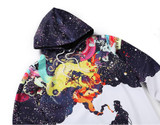 New 3D Hoodie Novelty Painter Creative Sweatshirts Spring/Autumn Casual Tops Print Funny Smoking mens hoodies and sweatshirt M57