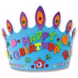 New 3D EVA Handmade Crown Craft Gifts Kits Birthday Crown DIY Hat Craft Toy