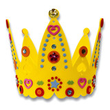 New 3D EVA Handmade Crown Craft Gifts Kits Birthday Crown DIY Hat Craft Toy