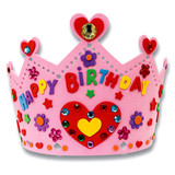 New 3D EVA Handmade Crown Craft Gifts Kits Birthday Crown DIY Hat Craft Toy