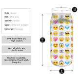 New 3D Emoji Socks Women Fashion Single Side Printing Men Cotton Socks Unisex Socks Pattern Meias Feminina Funny Low Ankle Socks