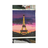 NEW 3D DIY Diamond Painting Cross Stitch Eiffel Tower Crystal Diamond Embroidery Needlework Full Diamond Set Decorative BJ423