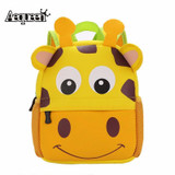 New 3D Cute Animal Design Backpack Kids School Bags For Teenage Girls Boys Cartoon Dog Monkey Shaped Children Backpacks Big Size