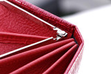 New 3D Crocodile Grain Women Long Wallets Genuine Leather Embossed Design Draw-out Type Female Wallet Clutch Purses Carteira