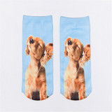 New 3d cartoon socks fashion unique lady and women boat socks, High quality casual dress animal soks girl