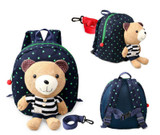 New 3D Cartoon Bear Bag Baby Toddler Anti lost Leash Harness Strap Walker Kids Lunch Box child Kindergarten Schoolbag Backpack