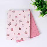 New 2pic/lot 40*50cm cotton fabric tecidos algodao para patchwork sewing pillow dress bedding tissu DIY doll Cloth fabrics w28