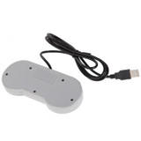 New 2pcs Super Game Controller for SNES USB Classic Gamepad  for PC MAC Games for XP/Vista/Windows7/8/ Mac os for Nintendo SNES