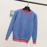 New 2018 Womens Winter Sweaters long sleeve Womens Knitwear Pullovers Womens cute pink Sweaters elegant Knit Tops CYS01