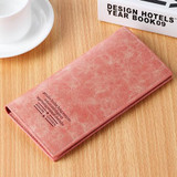 CUIKCA New Fashion Brand Wallet Women Wallet Coin Zipper Ultrathin Long Wallet Purse Retro Nubuck Leather ID &amp; Card Holder 1380