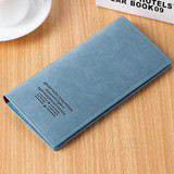 CUIKCA New Fashion Brand Wallet Women Wallet Coin Zipper Ultrathin Long Wallet Purse Retro Nubuck Leather ID &amp; Card Holder 1380