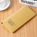 CUIKCA New Fashion Brand Wallet Women Wallet Coin Zipper Ultrathin Long Wallet Purse Retro Nubuck Leather ID &amp; Card Holder 1380