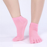 CUHAKCI Women Socks Colorful Cotton Socks Non Slip Unisex Printed Letter Massage Toe Dance Sportswear Colorful Adult Socks