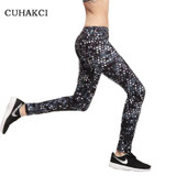 CUHAKCI Summer Style Women's Scale Leggings plus size Simulation mermaid sexy pants Digital print colorful leggings