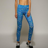 CUHAKCI Summer Style Women's Scale Leggings plus size Simulation mermaid sexy pants Digital print colorful leggings