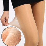 CUHAKCI Cashmere Velvet Leggings Thick Through The Meat Warm Pants Women Leggings Warm Leggins Winter Clothes