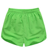 CUHAKCI 2017 New Summer Shorts for Women 10  Colors Thin Quick-Drying Elastic Waist Plus Size Casual Loose Shorts Green D023