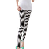 CUHAKCI 2017 Fashion Design Leggins Women Grid Leggings Floral Patterned Letter Print Leggins Female Cross Skull Stripe Leggings