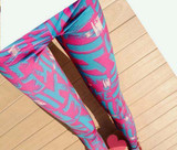 CUHAKCI 2017 Fashion Design Leggins Women Grid Leggings Floral Patterned Letter Print Leggins Female Cross Skull Stripe Leggings