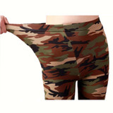 CUHAKCI 2017 New Brands Women Leggings High Elastic Skinny Camouflage Legging Spring Autumn Leggins Slimming Women Leisure Pant