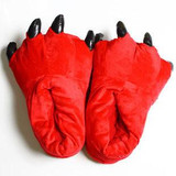 CuddlyIIPanda 2017 Hot Funny Animal Paw Slippers Cute Monster Claw Slippers Cartoon Slipper Warm Soft Plush Winter Indoor Shoes