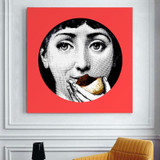 Cuadros Decoracion Fornasetti A single painting not contain wood  Modern Vintage Retro Gifts Wall Art Quotes Bedroom Decor